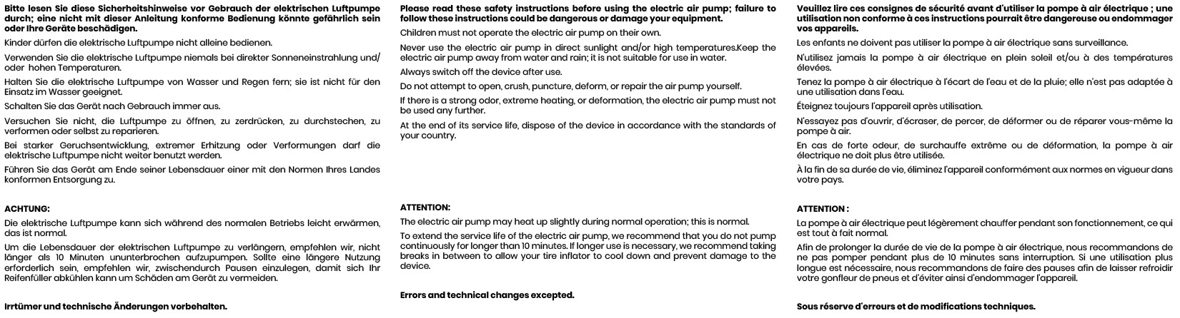 PUMP Universal battery-powered pump for tires and balls