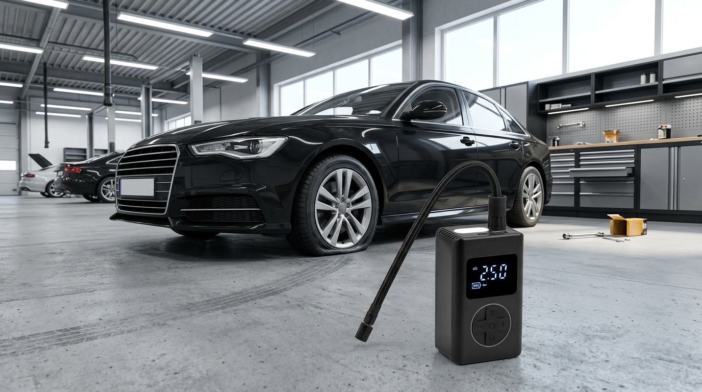 PUMP Universal battery-powered pump for tires and balls