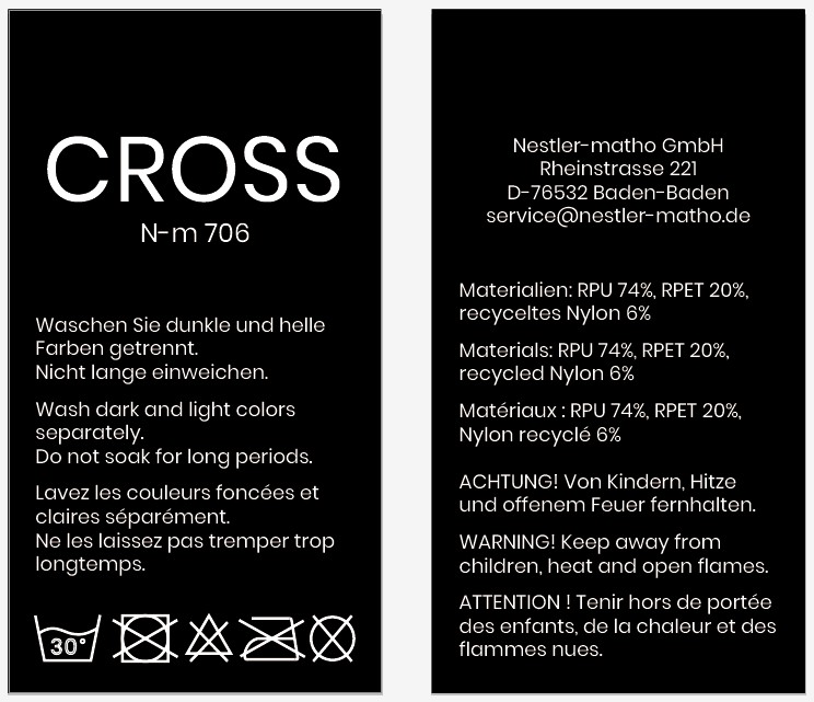 CROSS Messenger cross body bag