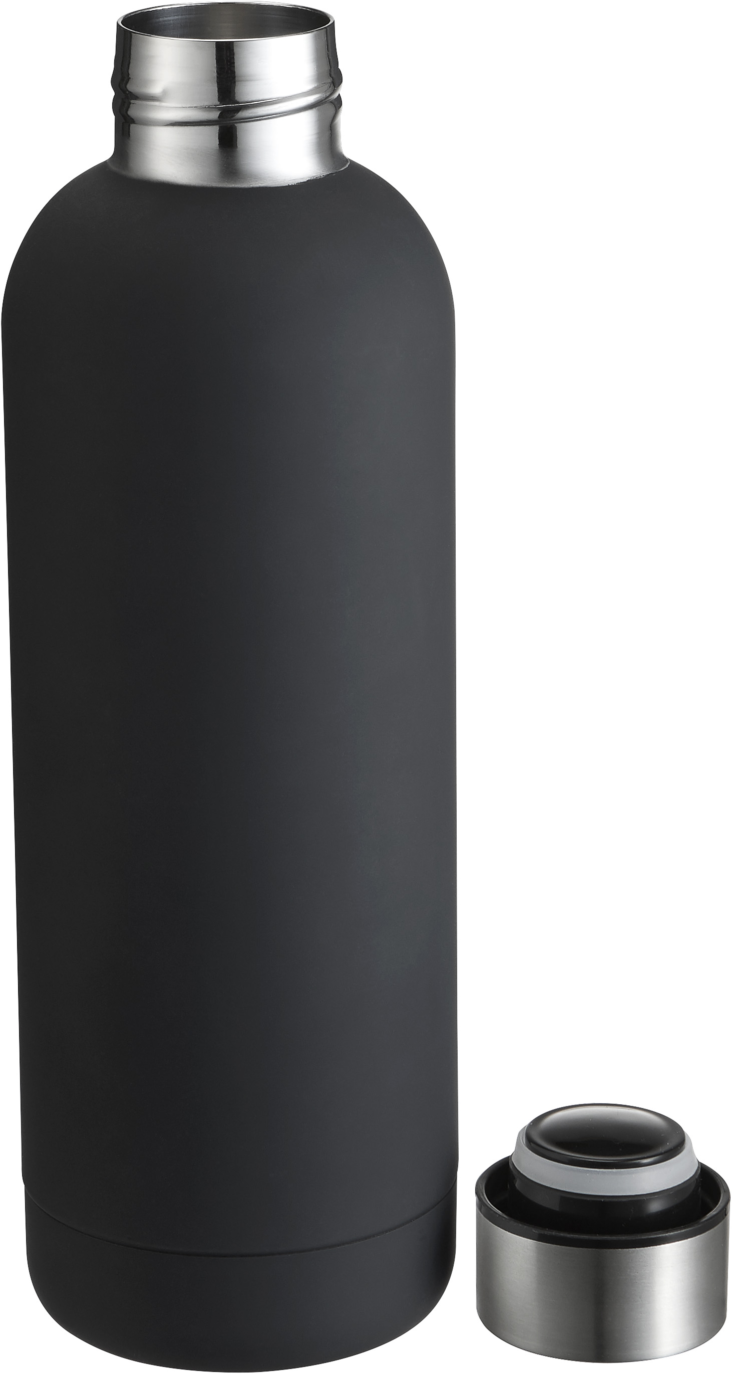 GRIP Vacuum bottle 550 ml, black
