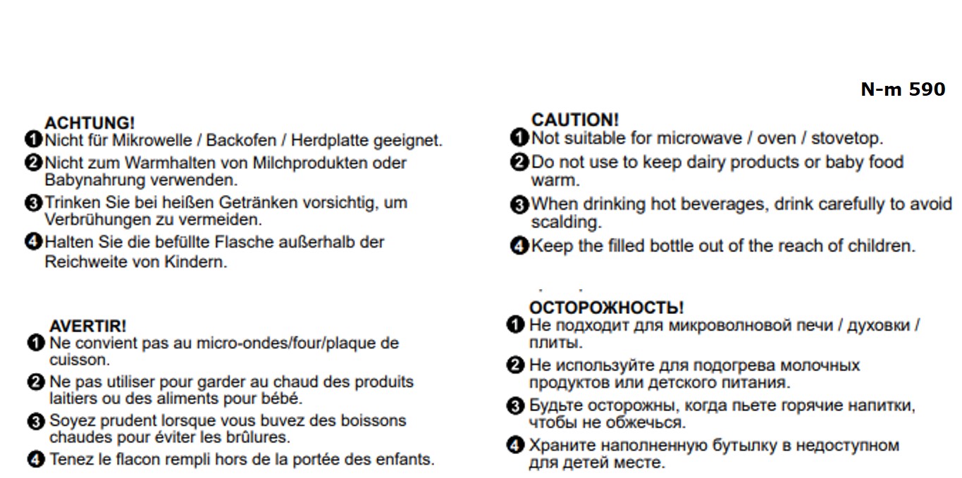 POP vacuum bottle 750 ml