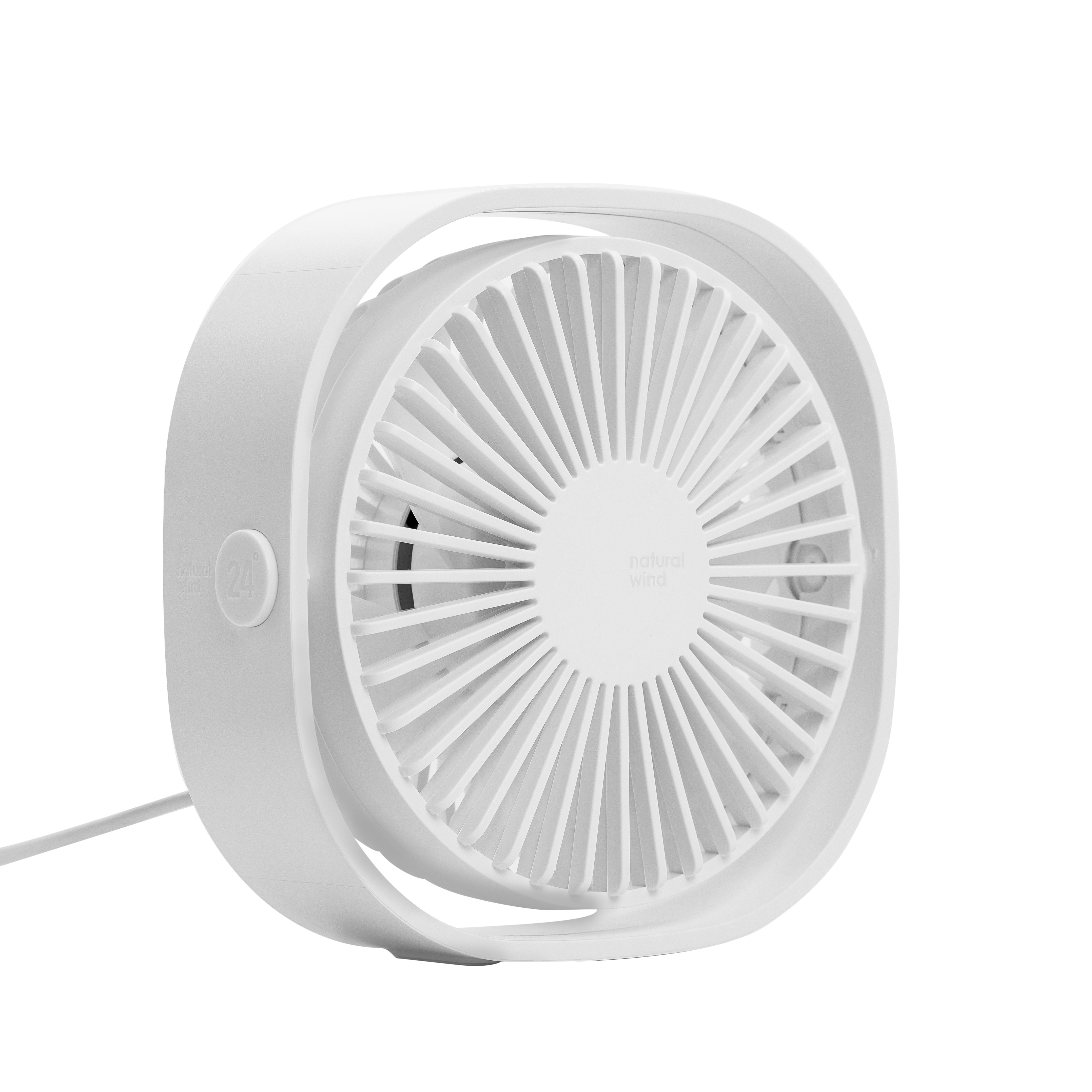 BREEZE table fan with USB connection