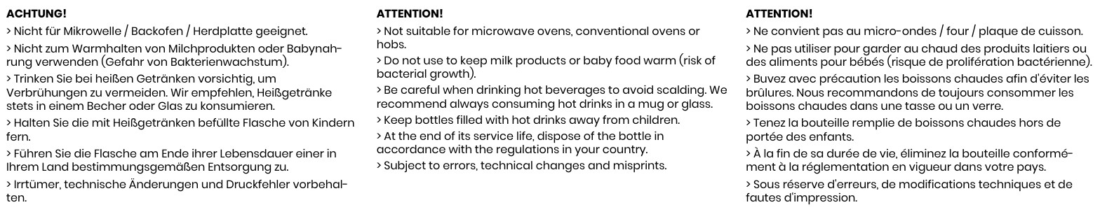 ICON vacuum flask 400ml